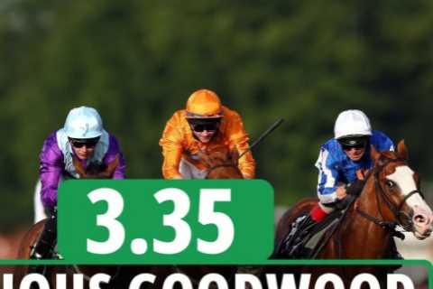 Who won the 3.35 at Goodwood? How EVERY horse finished on day one of Glorious Goodwood