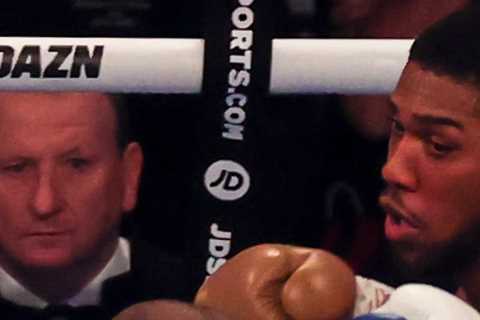 Anthony Joshua told to RUGBY TACKLE Oleksandr Usyk and make him a ‘sitting duck’ in rematch by..