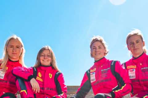 Iron Dames make history as Bovy, Gatting, Frey, and Pin become first female team to compete at..