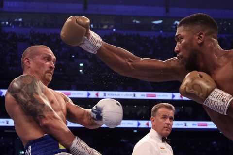 Anthony Joshua took tough Oleksandr Usyk rematch because Brit wants to go down as ‘all-time great..
