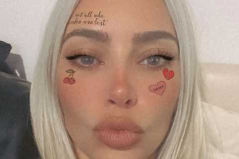 Kim Kardashian looks unrecognizable with TATTOOS just like boyfriend Pete Davidson as fans think..