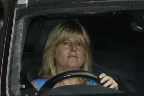 Boris Johnson’s dad and sister seen arriving at PM and Carrie’s lavish wedding celebrations in the..
