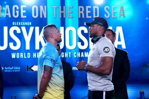 Anthony Joshua told to undergo dramatic body transformation and get his “muscle mass OFF” to win..
