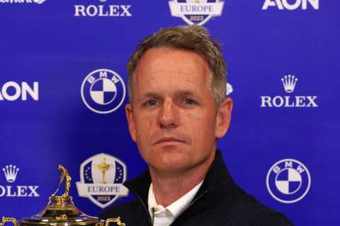 Luke Donald named Europe’s Ryder Cup captain replacing Henrik Stenson who was stripped of role..