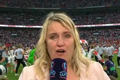 ‘Proud’ Chelsea boss Emma Hayes chokes back tears after England Lionesses secure historic Euro 2022 ..