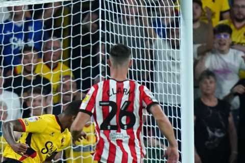 Watford 1 Sheff Utd 0: Hornets off to flier in Championship with Pedro on target as front three..