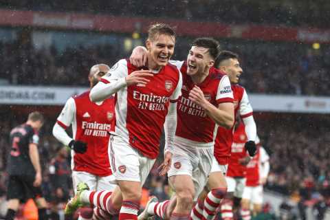 ‘I heard what wages you were on’ – Kieran Tierney trolls Arsenal pal Martin Odegaard as he delivers ..