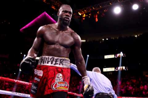 Deontay Wilder reveals he’s ‘trying to get back in the groove’ for mega boxing return as he meets..