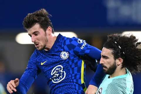 Brighton BAN Chelsea transfer target Marc Cucurella from training ahead of Premier League season..