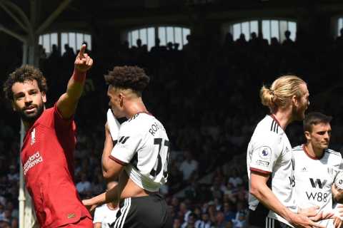 Salah equals Premier League goal record with Liverpool equaliser at Fulham to join legends Lampard, ..