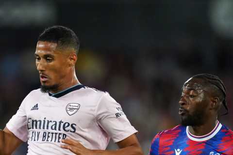 Gary Neville calls William Saliba a ‘young Rio Ferdinand’ as Jamie Carragher praises ‘real deal’..