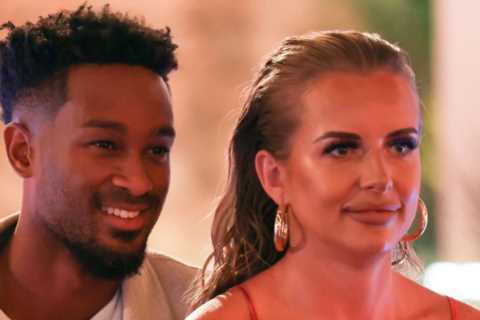 Love Island’s Faye Winter sparks rumours she’s engaged to boyfriend Teddy as she poses with Tiffany ..