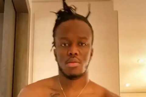 KSI shows off his incredible eight-month body transformation after cutting HUGE amount of weight..