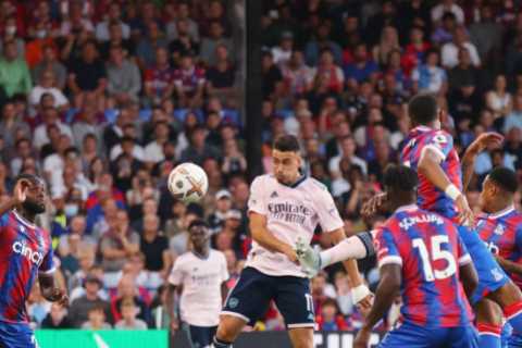 Crystal Palace 0 Arsenal 2: Gabriel Martinelli leads new-look Gunners to opening day win as..