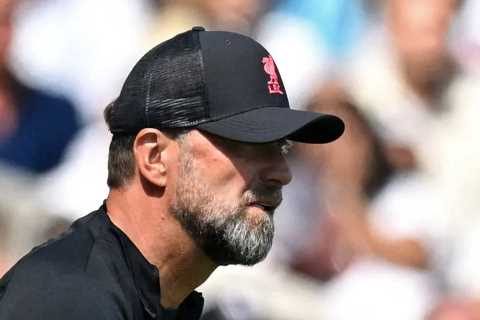 Jurgen Klopp moans Fulham’s pitch was too DRY as Liverpool boss takes moaning to new level after..
