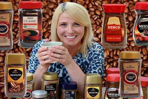 I tried out supermarket own-brand instant coffee – one was better than Nescafe and Kenco