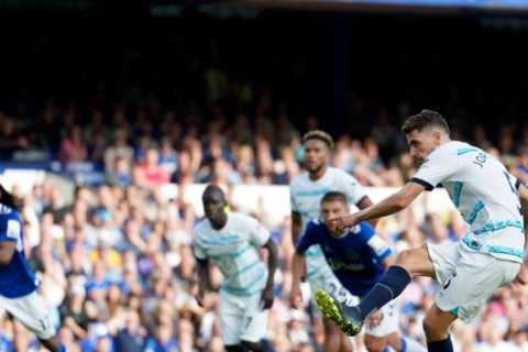 Everton 0 Chelsea 1: Jorginho’s penalty wins it as Thomas Tuchel’s new-look Blues edge past Frank..
