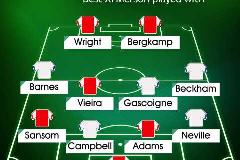Arsenal legend Paul Merson names his all-time best XI team-mates… and picks TWO Man Utd players
