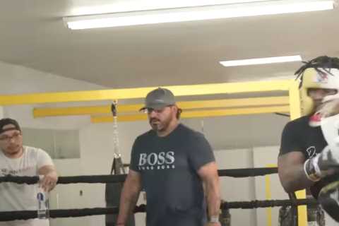 Jake Paul releases FULL sparring with Hasim Rahman Jr and says rival ‘got his ass beat for five..