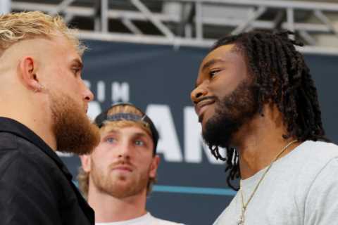 Hasim Rahman Jr agrees to fight Jake Paul for FREE on KSI’s undercard with YouTube boxing star..