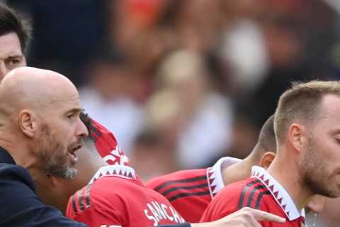 Premier League supercomputer reveals Man Utd struggles will continue this season and Erik ten Hag..