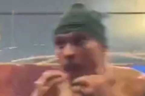 Fears for Anthony Joshua as Oleksandr Usyk training footage shows heavyweight rival’s hench body..