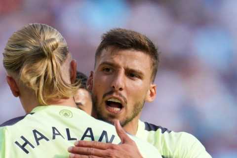 Haaland tipped to smash Premier League records after ONE GAME for Man City as team-mate Dias fires..