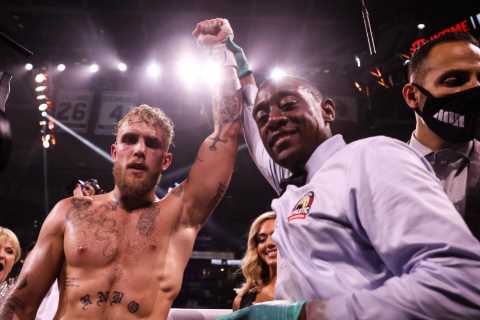 Jake Paul ACCEPTS winner-take-all grudge match against YouTube boxing rival KSI at Wembley Stadium..