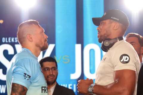 Anthony Joshua must go ‘toe to toe’ with Oleksandr Usyk in rematch as Joe Joyce recalls intense..