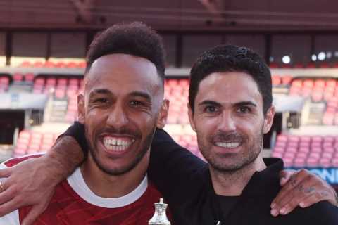 Arteta kept dossier on Aubameyang’s ‘catalogue of misdemeanours’ before Chelsea transfer target’s..