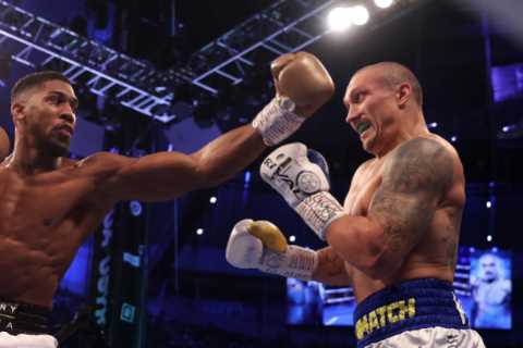 Anthony Joshua’s rematch with Oleksandr Usyk kicks-off incredible night of combat sports including..
