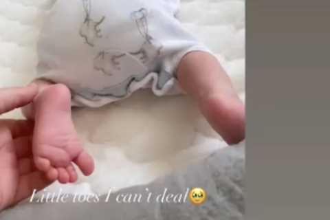 Gogglebox’s Georgia Bell shares adorable new snap of baby son as she marks one month with tot