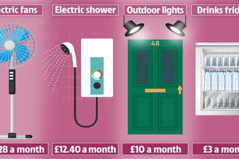 Six ways you waste money in a heatwave – from leaving a fan on all night to outdoor lighting