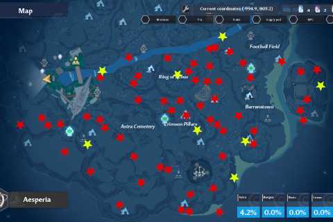 Tower of Fantasy: All Gold and Black Nuclei locations
