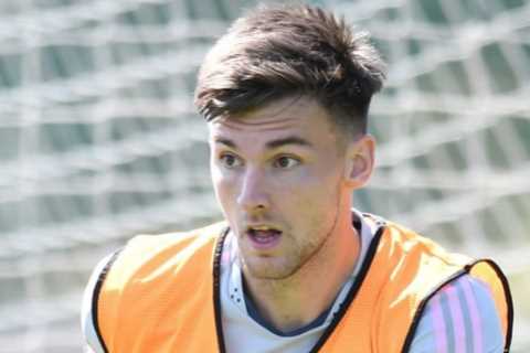 Manchester City eye up transfer for Arsenal’s Kieran Tierney as possible Oleksandr Zinchenko..