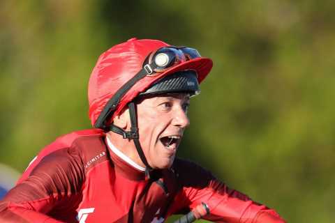 Frankie Dettori ‘not going to be riding much longer’ says pal… but still doing flying dismounts at..