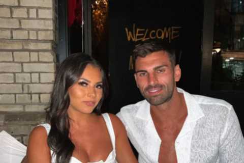 Love Island’s Paige and Adam Collard cosy up in matching outfits – after she deleted Jacques
