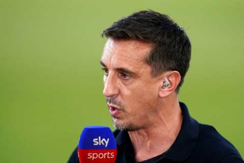 ‘It’s rusting’ – Gary Neville claims Man Utd need £1BILLION to rebuild Old Trafford in stunning..