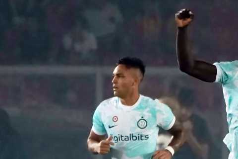 Watch Romelu Lukaku net just 81 seconds into Inter Milan return at Lecce as Chelsea loanee gets..