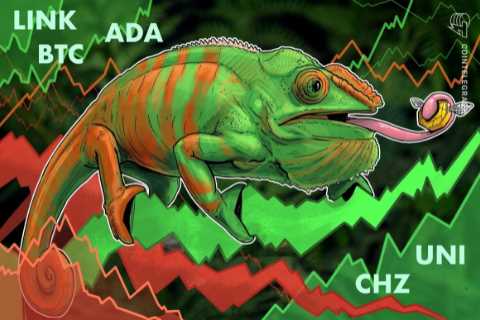 Top 5 cryptocurrencies to watch this week: BTC, ADA, UNI, LINK, CHZ 