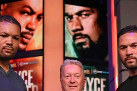 Joe Joyce pushing to make Joseph Parker fight for WBC heavyweight title after Tyson Fury confirms..