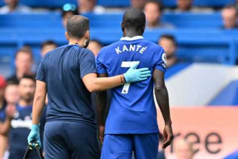 Chelsea in huge blow as N’Golo Kante ‘suffers hamstring injury’ and facing spell out after going..