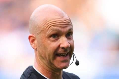 Fuming Chelsea fans start petition to get Anthony Taylor banned from refereeing their games after..