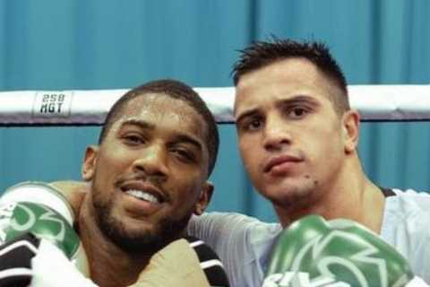 Anthony Joshua pays for sparring partner to take emergency flight to Croatia after family are..