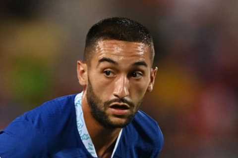 Man Utd ‘are ready to launch Hakim Ziyech transfer bid’ with Erik ten Hag keen on reunion with..