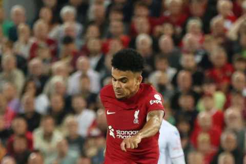 Watch Luis Diaz dribble past FIVE Crystal Palace players before firing in wondergoal to save 10-man ..