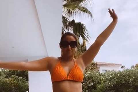 Jacqueline Jossa praised by fans as she shows off ‘real body’ and dances in a bikini on holiday