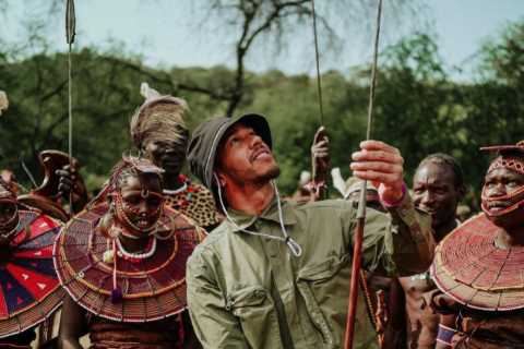 ‘In my heart forever’ – Lewis Hamilton dances with Pokot people in Kenya as F1 star continues..