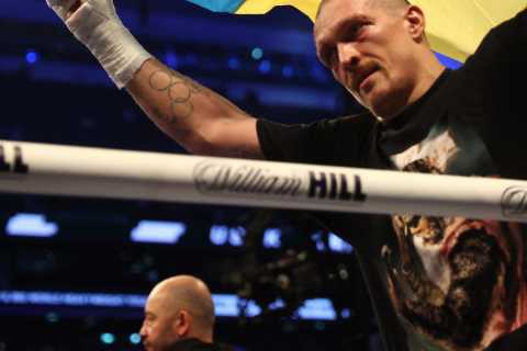 Ukrainian MMA star Olena Kolesnyk backs Usyk in Anthony Joshua rematch but faces watching boxing..