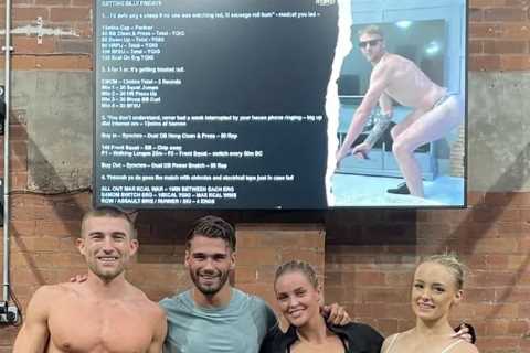 Love Island’s Jacques fuels romance rumours with Mary Bedford as he reunites with her for sweaty..